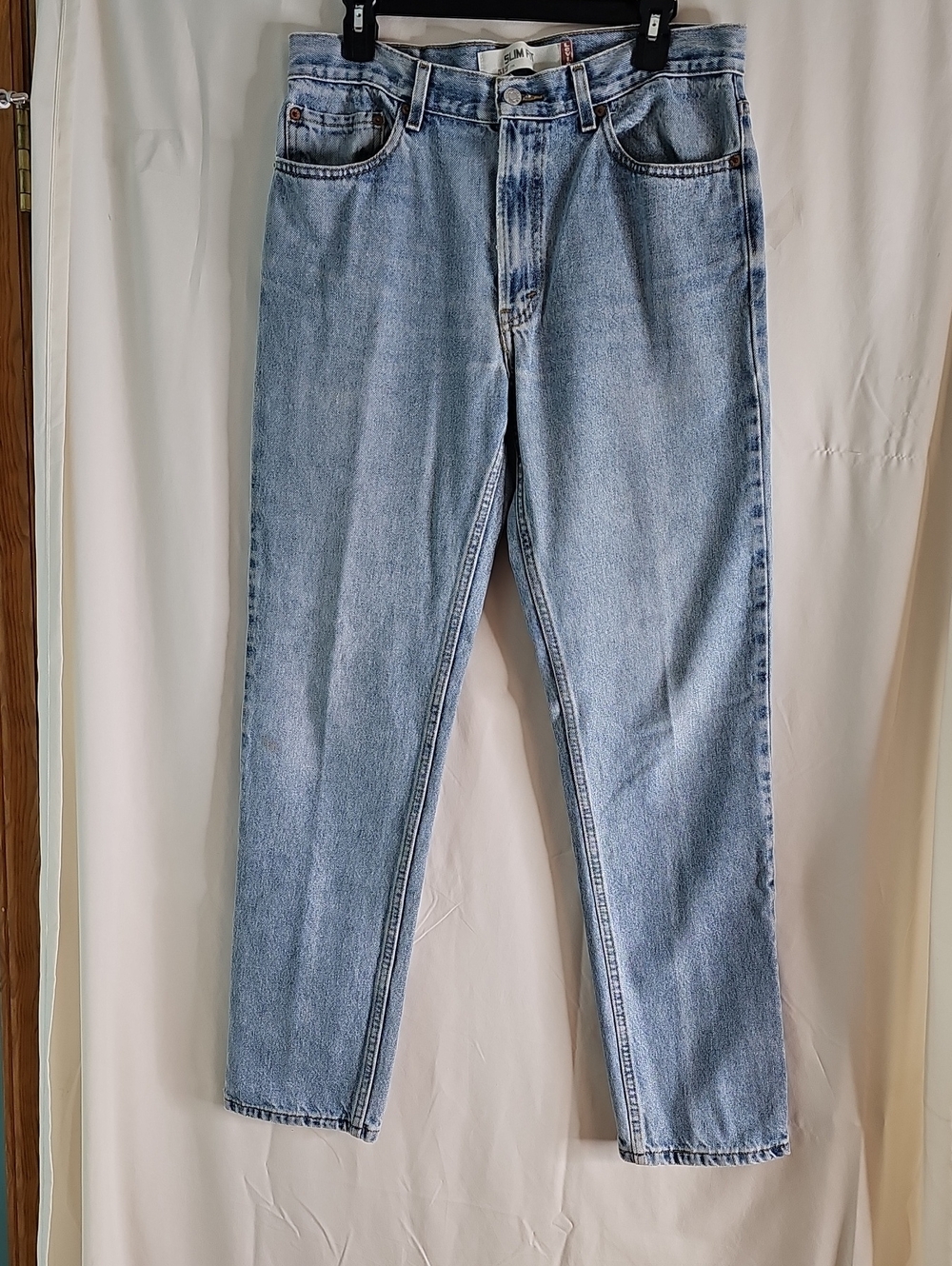 Levi Strauss & Co. 512 Light Blue Men's Straight-Leg Jeans